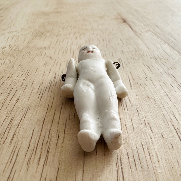 Antique Hinged Frozen Charlotte Doll Bisque Germany 260 3 Marked on Back - Picture 3 of 6